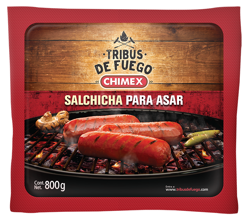 Empaque Salchicha para asar Chimex Empaque Salchicha para asar Chimex